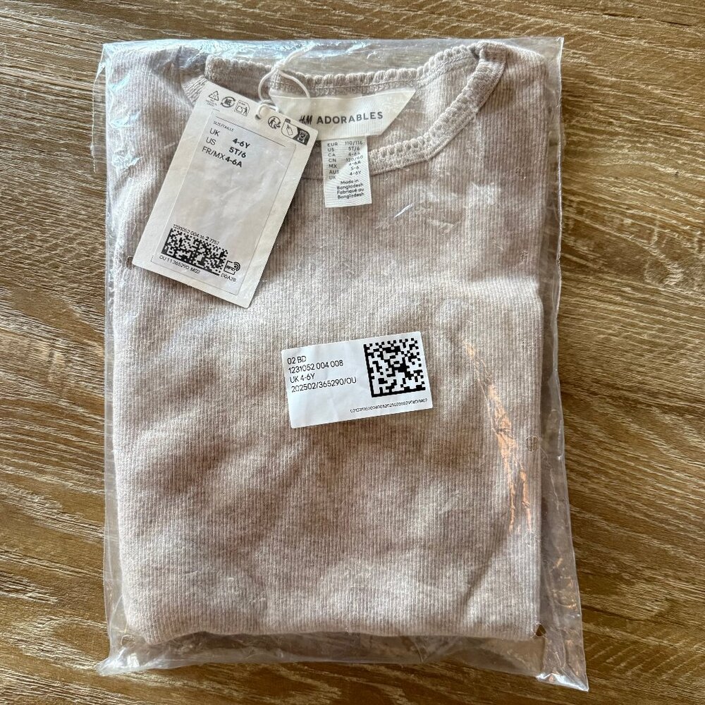 H&M Girl's Long Sleeve Shirt